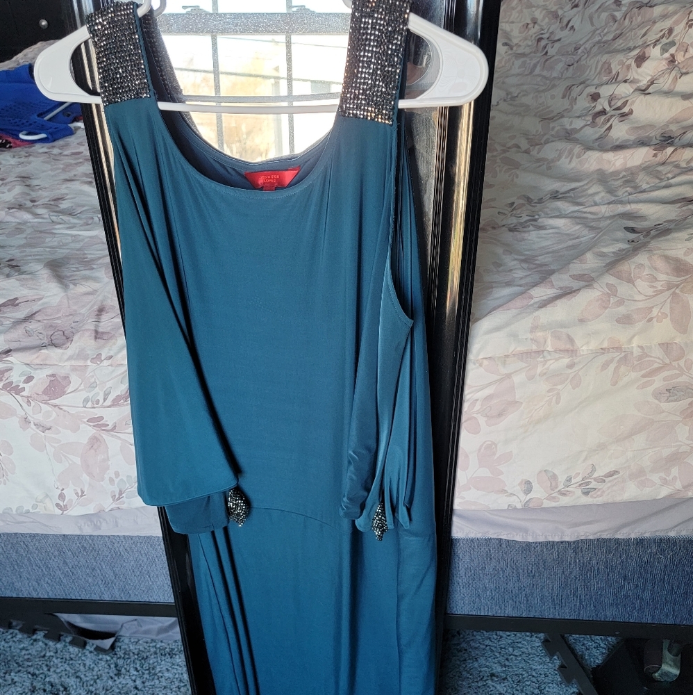 Jennifer Lopez rhinestone dress